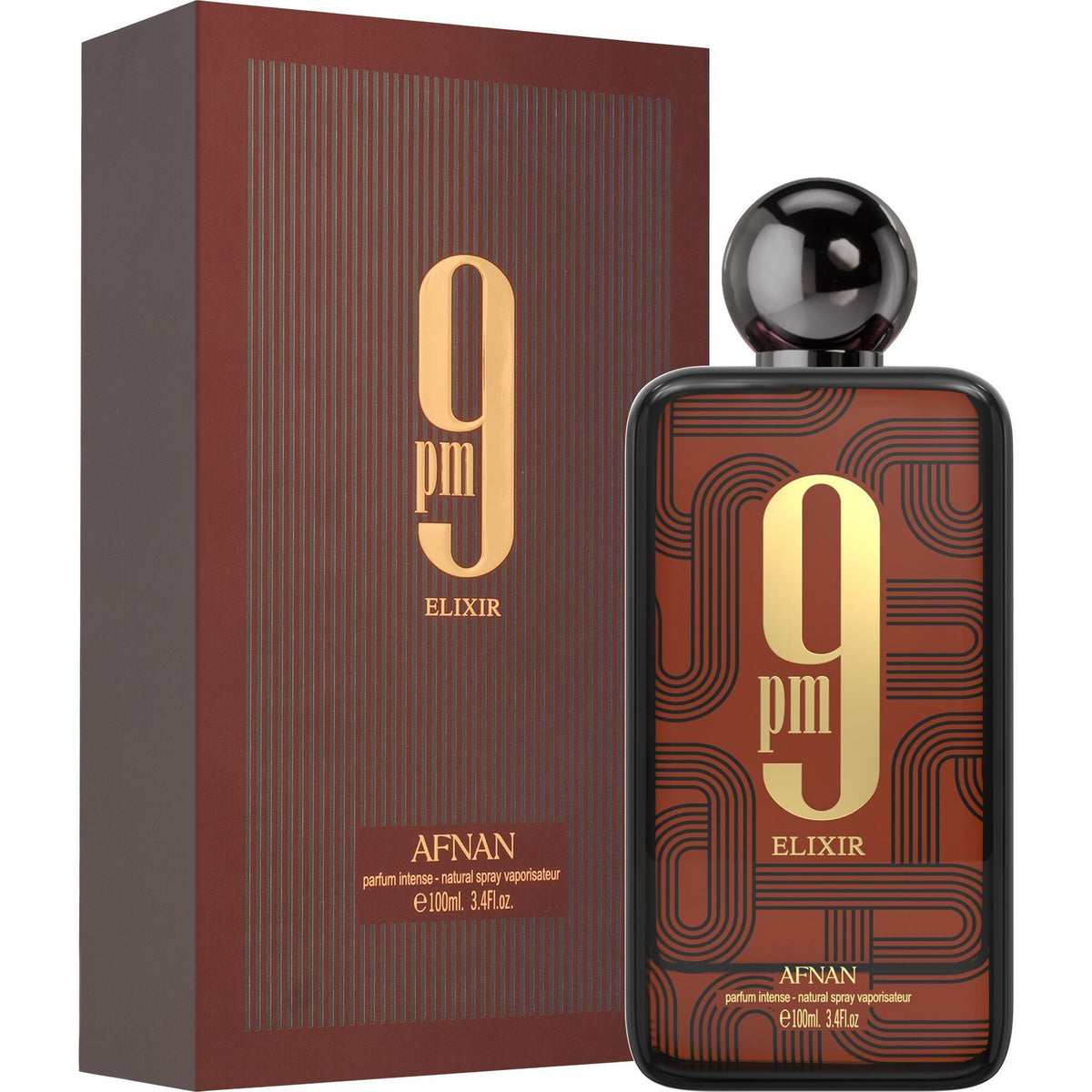 Afnan 9 PM Elixir Extrait de Parfum